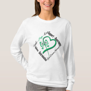 Camiseta Fe Esperanza Amor Mariposa - Enfermedad Hepática