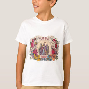 Camiseta Fe, esperanza y caridad virtudes teológicas