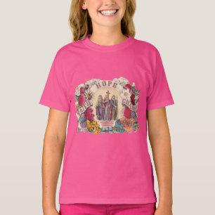 Camiseta Fe, esperanza y caridad virtudes teológicas