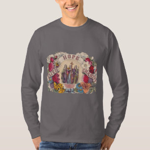 Camiseta Fe, esperanza y caridad virtudes teológicas