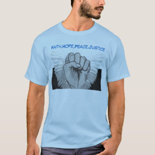 Camiseta Fe, esperanza y paz _