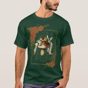 Camiseta Fe estética de Cottagecore sobre un corte de tabur