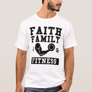 Camiseta Fe Familia Fitness