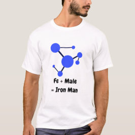 Camiseta Fe + Hombre Es Igual Al Hombre De Hierro