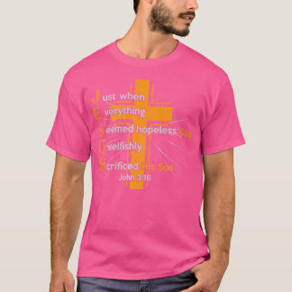 Camiseta Fe Jesús Creencia Cristiana Juan