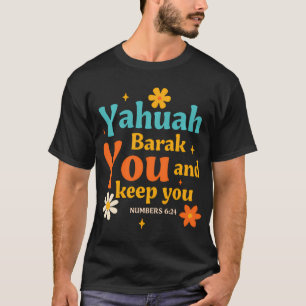 Camiseta Fe judía Yahweh Jesús Hebreo Yahuah Barak Tú