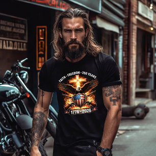 Camiseta Fe, Libertad y 250 Años