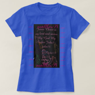 Camiseta fe, mujeres, belleza