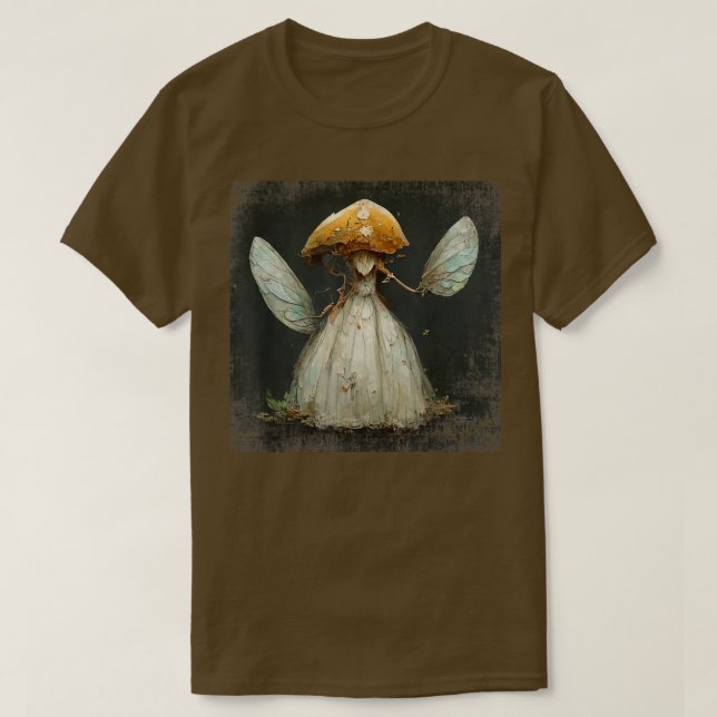 Camiseta Fe Para Fairycore Fairycore Grunge Mushroom Fores (Diseño del anverso)