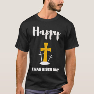 Camiseta Fe Pascua Resucitada Feliz Pascua Impresión de Fe