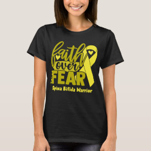Camiseta Fe por miedo Conciencia de Spina Bifida