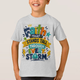 Camiseta Fe que se mantiene firme