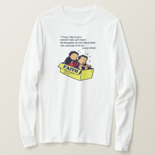 Camiseta Fe - Recibir El Reino Como Un Niño Pequeño