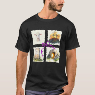 Camiseta Fe religiosa de Pascua Basada en la historia de Pa