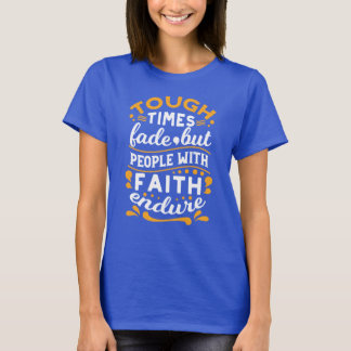 Camiseta Fe sobre Luchas – Arte Religioso Motivacional