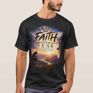 Camiseta Fe sobre Miedo