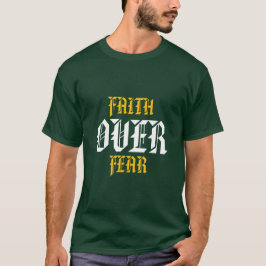 Camiseta Fe sobre Miedo