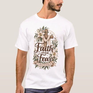 Camiseta Fe sobre Miedo