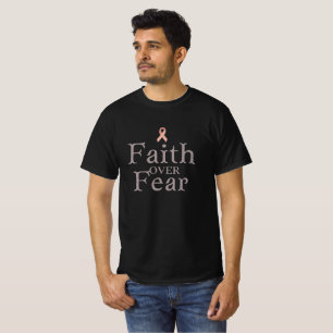 Camiseta Fe Sobre Miedo – Inspiración Cristiana Aw