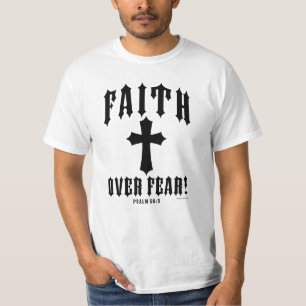 Camiseta Fe sobre Miedo Salmo 56:3