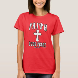 Camiseta Fe sobre Miedo Salmo 56:3