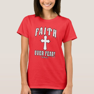 Camiseta Fe sobre Miedo Salmo 56:3