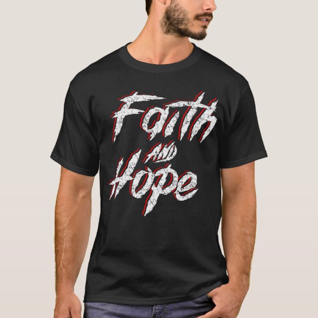 Camiseta Fe y esperanza (Anverso)