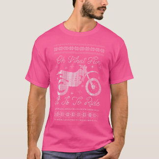 Camiseta Fea de Motocross en Moto de Tierra Navida