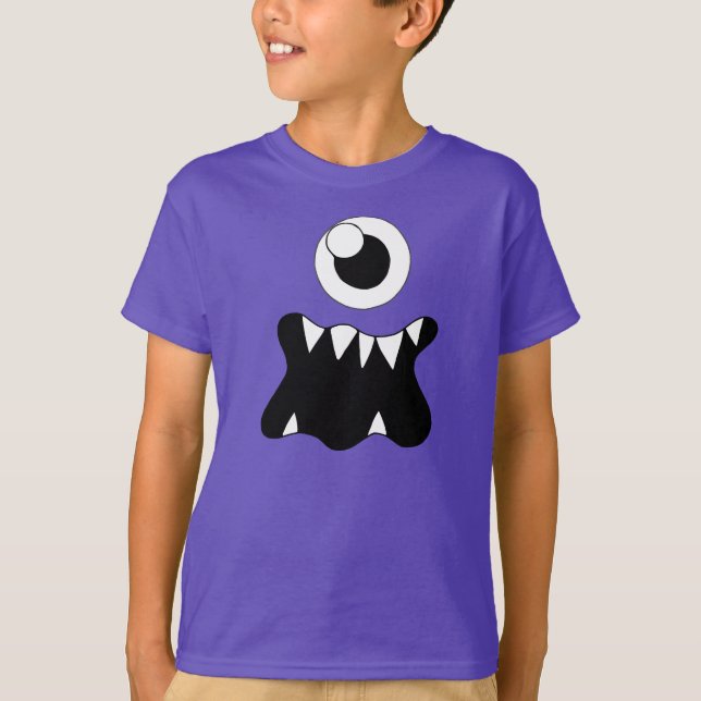 Camiseta fea del monstruo (Anverso)