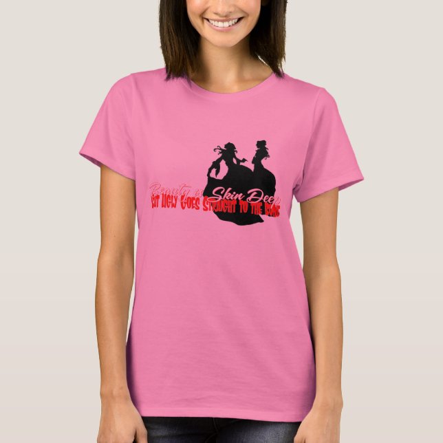 Camiseta fea en el hueso (Anverso)