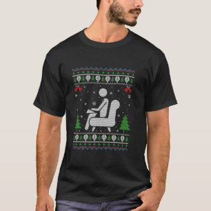 Camiseta Fea psicóloga de diseño navideño Navidades feos su