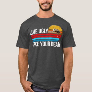 Camiseta fea vida falsa tu muerte
