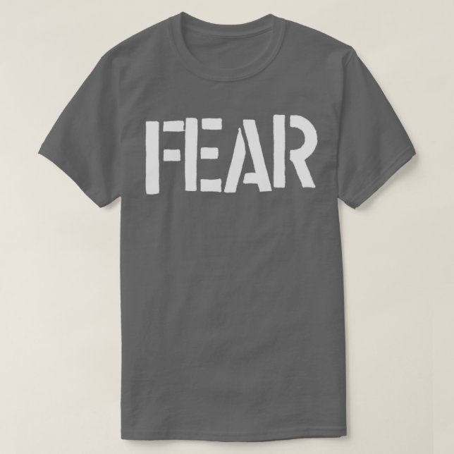 Camiseta fear (Diseño del anverso)