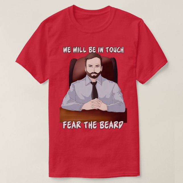 Camiseta Fear the Beard 41 (Diseño del anverso)