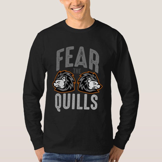 Camiseta Fear The Quill  Porcupine (Anverso)