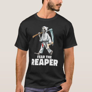 Camiseta Fear The Reaper   Jiu Jitsu Leg Locks Foot Locks H