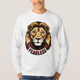 Camiseta Fearless_d.no.1- de Maaya_P, Men Long Sleeve White