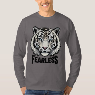 Camiseta Fearless_d.no.2- de Maaya_P, Men Long Sleeve SGrey