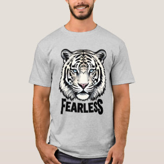 Camiseta Fearless_dgn.no.2- de Maaya_Prints, Men's Gray