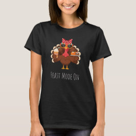 Camiseta Feast Mode On - Funny Thanksgiving T-Shirt