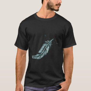 Camiseta Feather Bird Feather Bird Watercolor Feather Dre