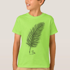 Camiseta Feather Quill la voz de los pensamientos y emocion