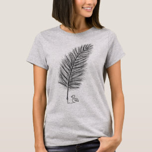 Camiseta Feather Quill la voz de los pensamientos y emocion