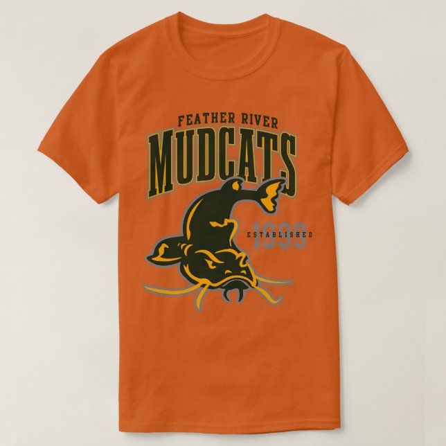 Camiseta Feather River Mudcats (Diseño del anverso)