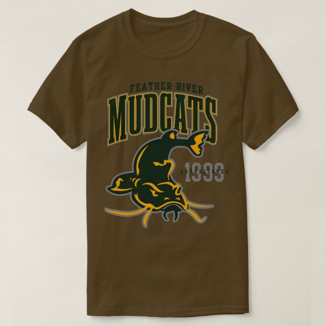 Camiseta Feather River Mudcats (Diseño del anverso)