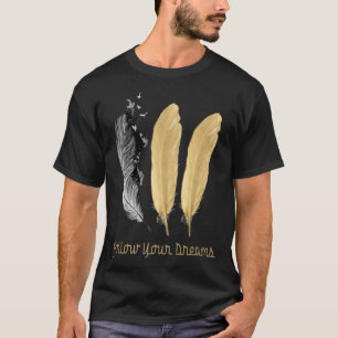 Camiseta Feather, SIGA A TU DREAMS Pullover Hoodie