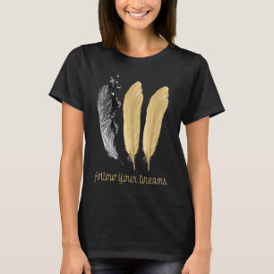 Camiseta Feather, SIGA A TU DREAMS Pullover Hoodie