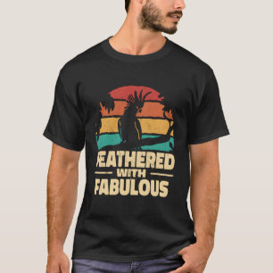 Camiseta Feathered Con Fabuloso Cockatoos Cockatiel