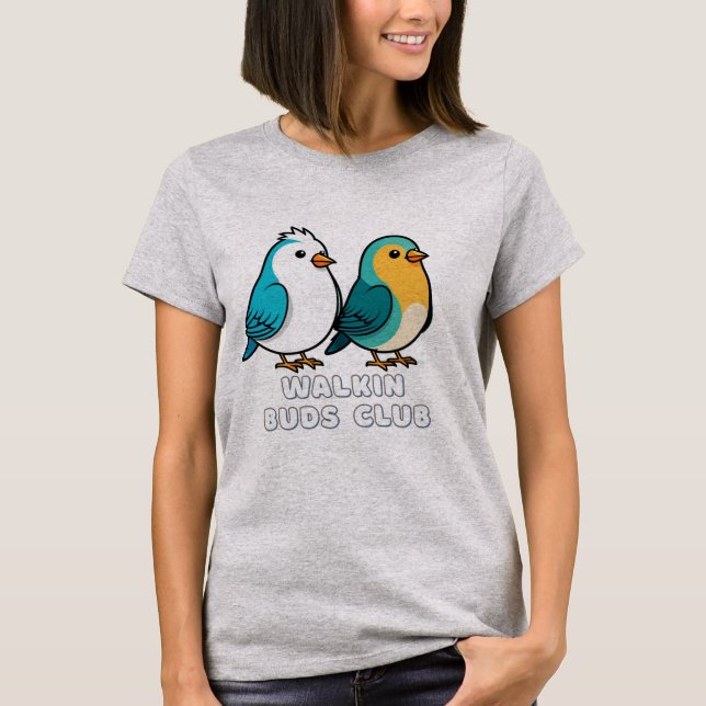 Camiseta Feathered Friends (Anverso)