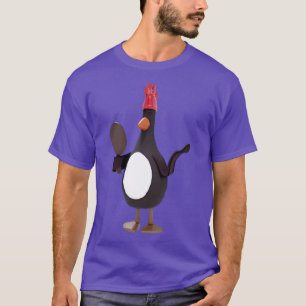 Camiseta Feathers Mcgraw Mirror Un Arte Tan Gracioso